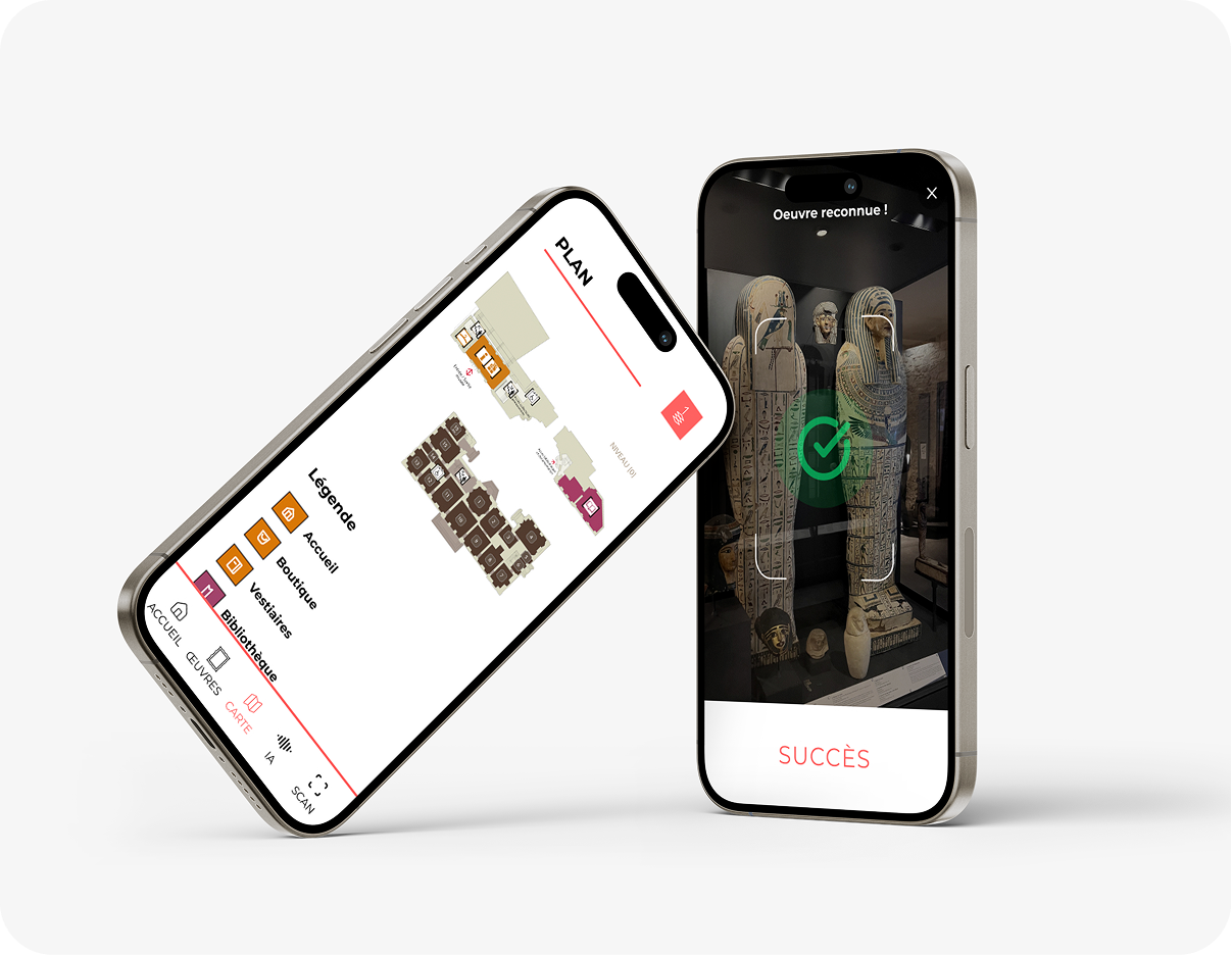 Site sur ordinateur et portable